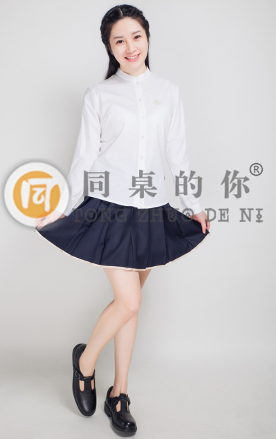 “同桌的你”中學校服衣領設計